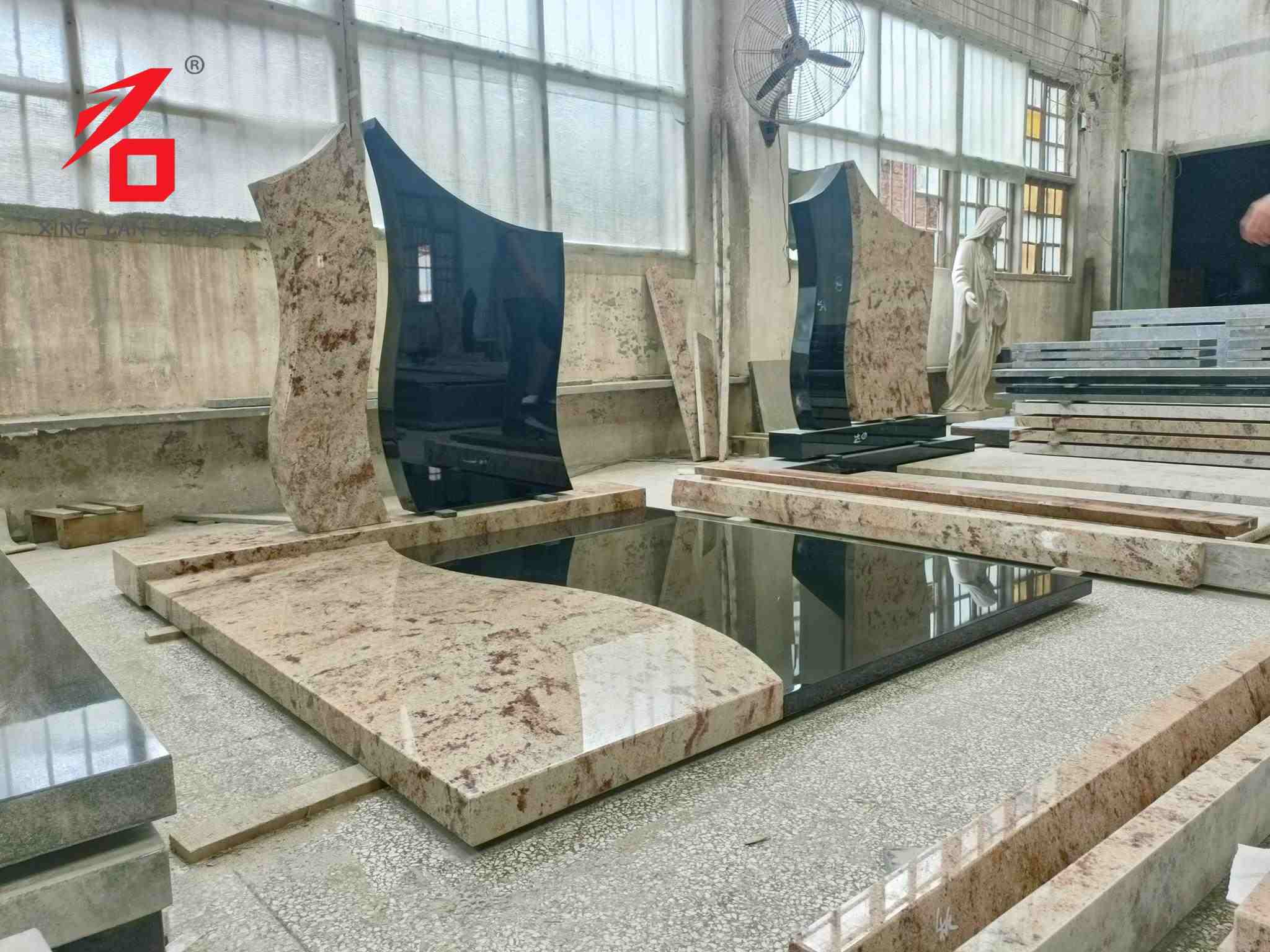 Piatră funerară sculpturală artistică australiană