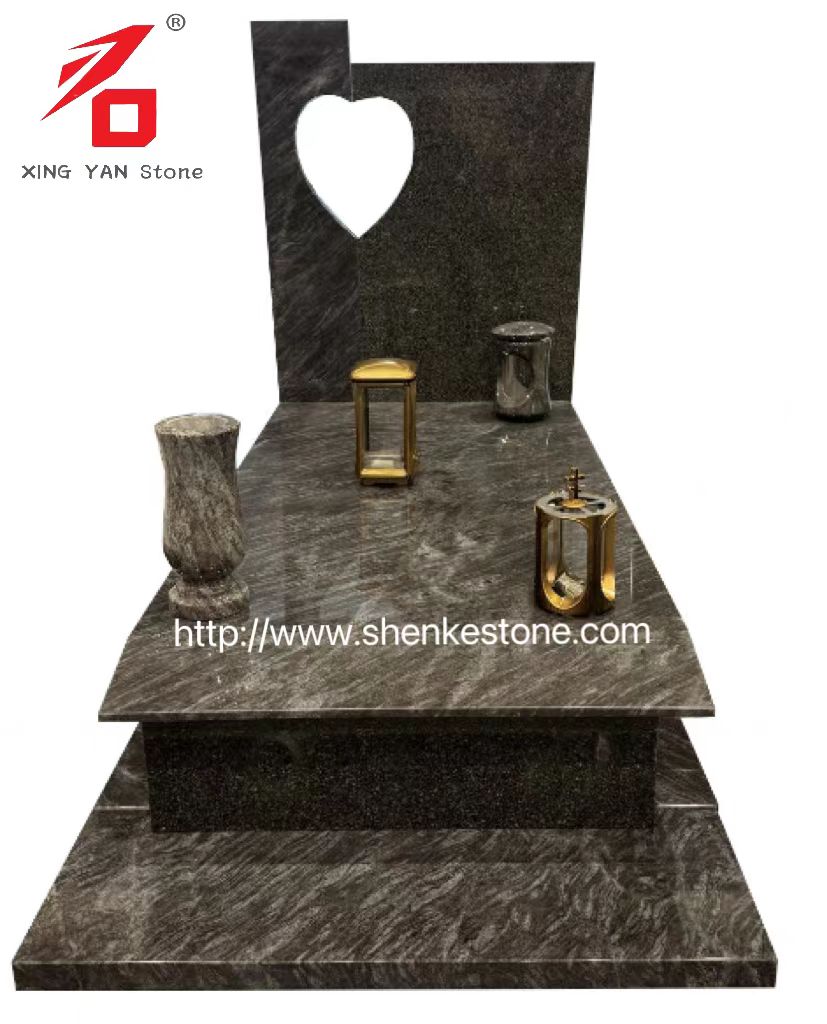 Monumentul funerar de granit Blue Orion (cu vază)