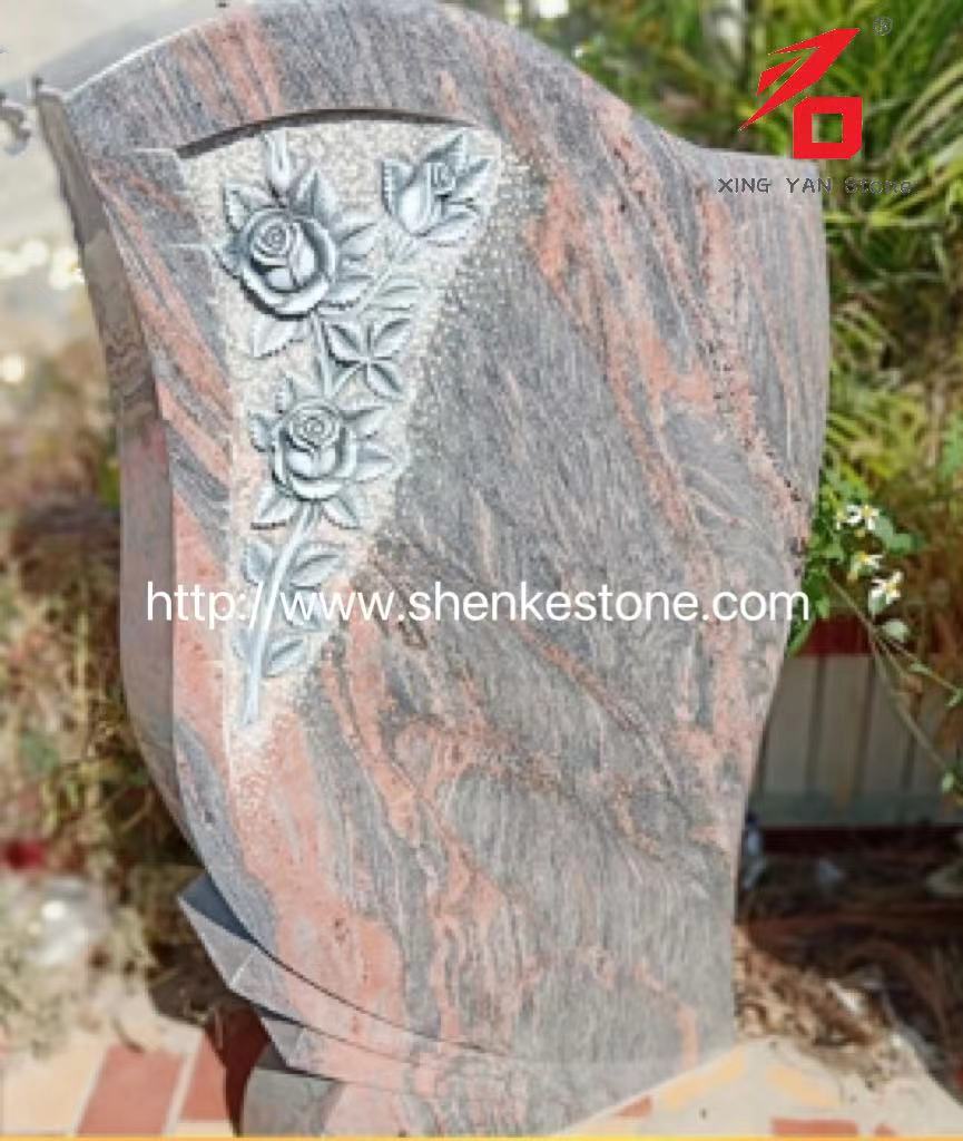 Pietrele de trandafiri sculptate de granit roșu din Brazilia de vânzare