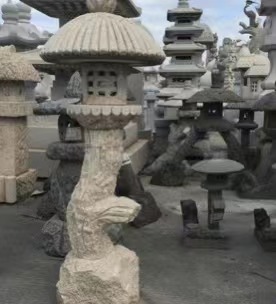 Hot Sale Granite Stone Lanterne pentru decorarea grădinii