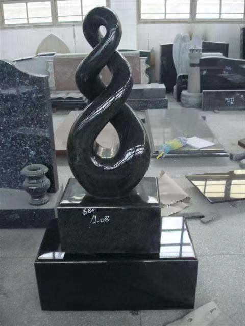 Xingyan personalizat Sculpturi de piatră de artă în spirală abstractă